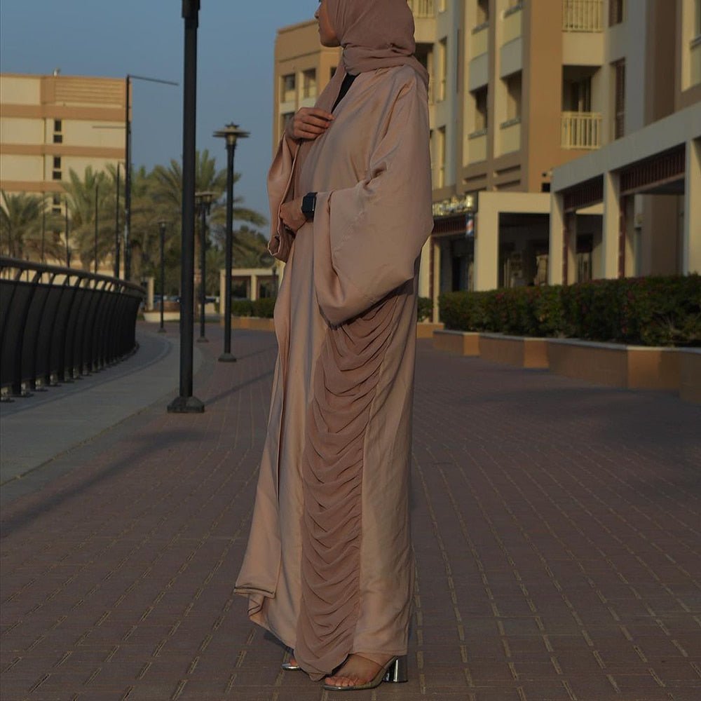 Handmade Drape Chiffon Abaya For Women