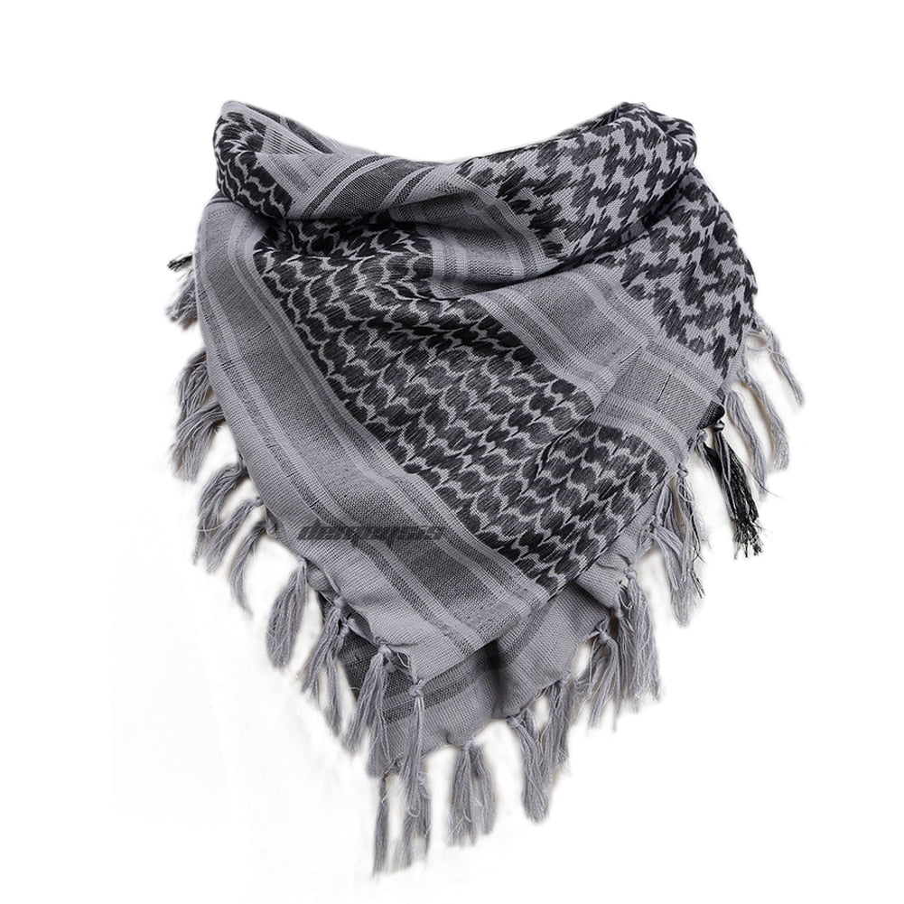 CHIC ARAB SCARF (BLACK / WHITE / TAN)