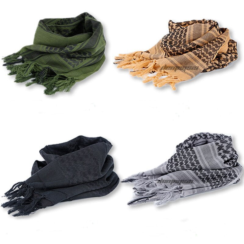 CHIC ARAB SCARF (BLACK / WHITE / TAN)