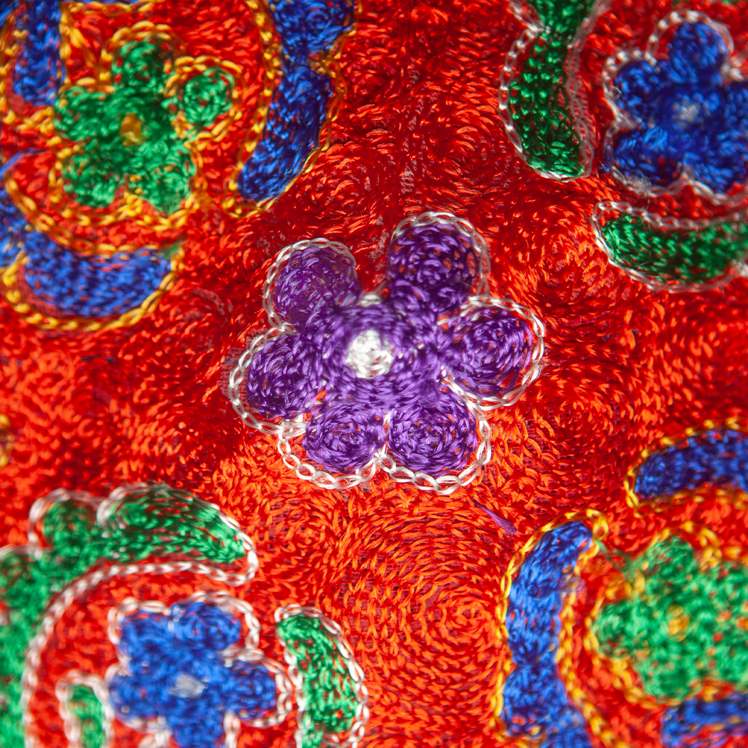 Colorful Sufi cap / kufi (light fabric)