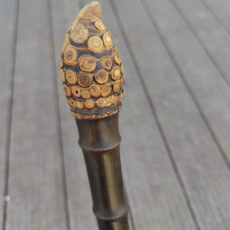 Bamboo Monk Walking Staff