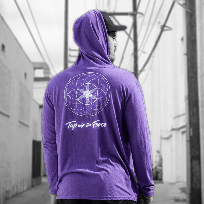 Ultra Soft Sufi Meditation Pullover Hoodie (Pink).