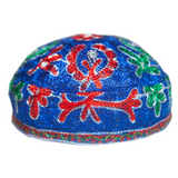 Colorful Sufi cap / kufi (light fabric)