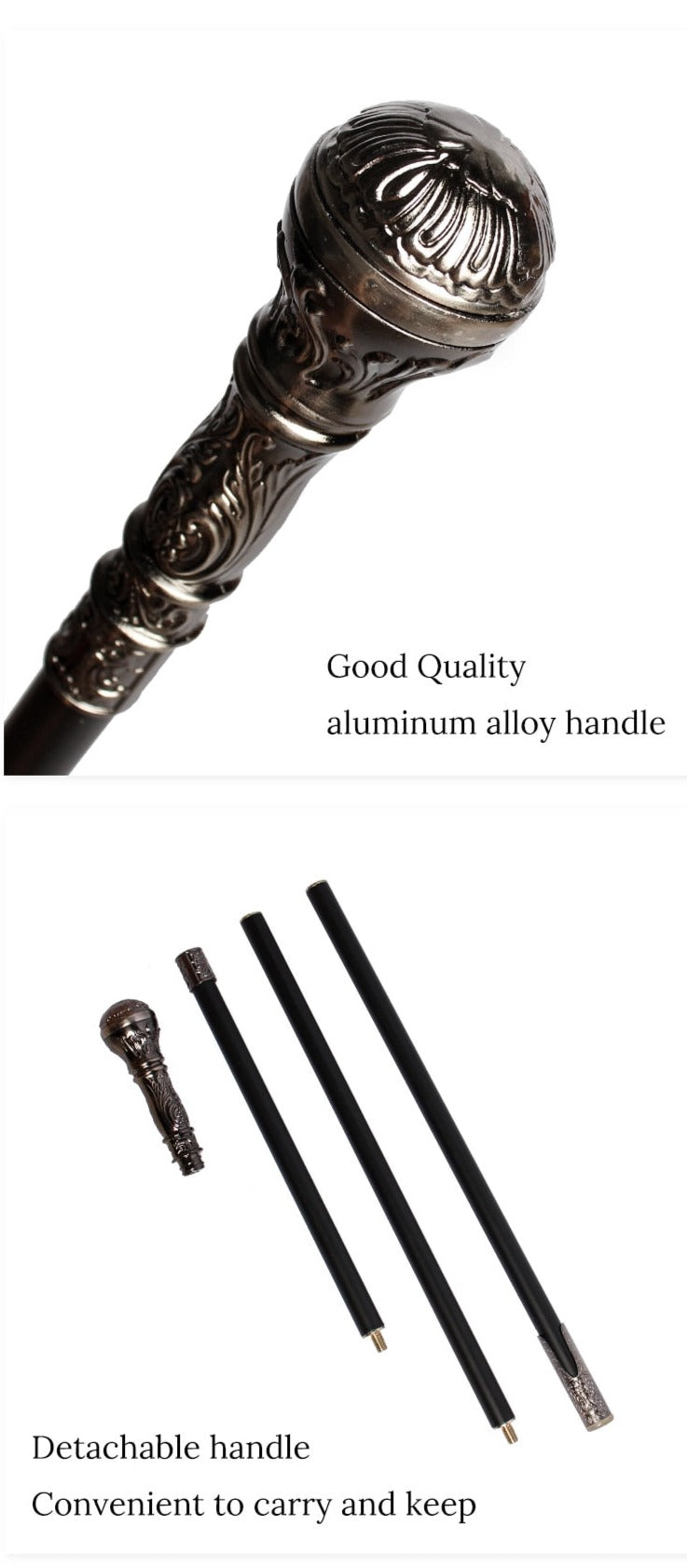 3-Piece Elegant Walking stick