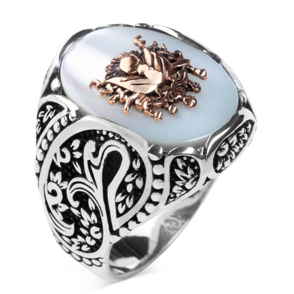 Buy Mens Handmade Ring Turkish Handmade Silver Men Ring Ottoman Online in  India 