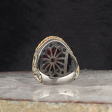 THE BAND OF CONQUERORS TURKISH SILVER RING FOR MEN