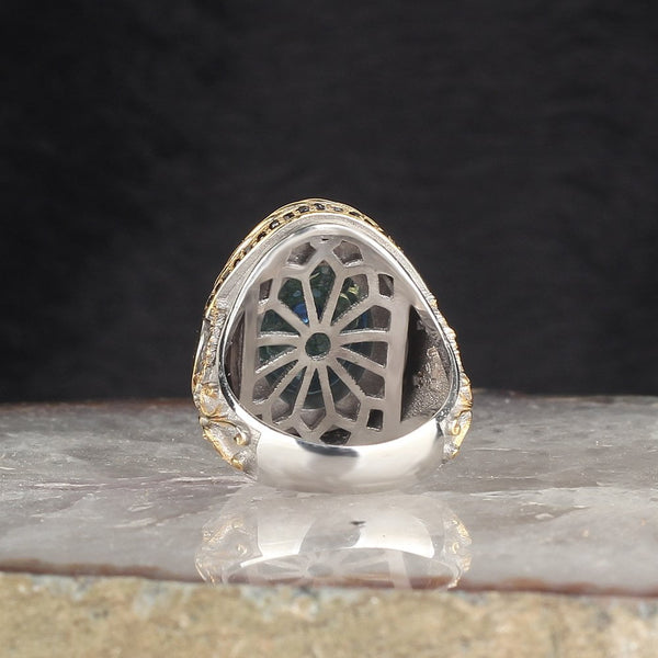 The Caravan's 'Alif' Turkish Ring for Men