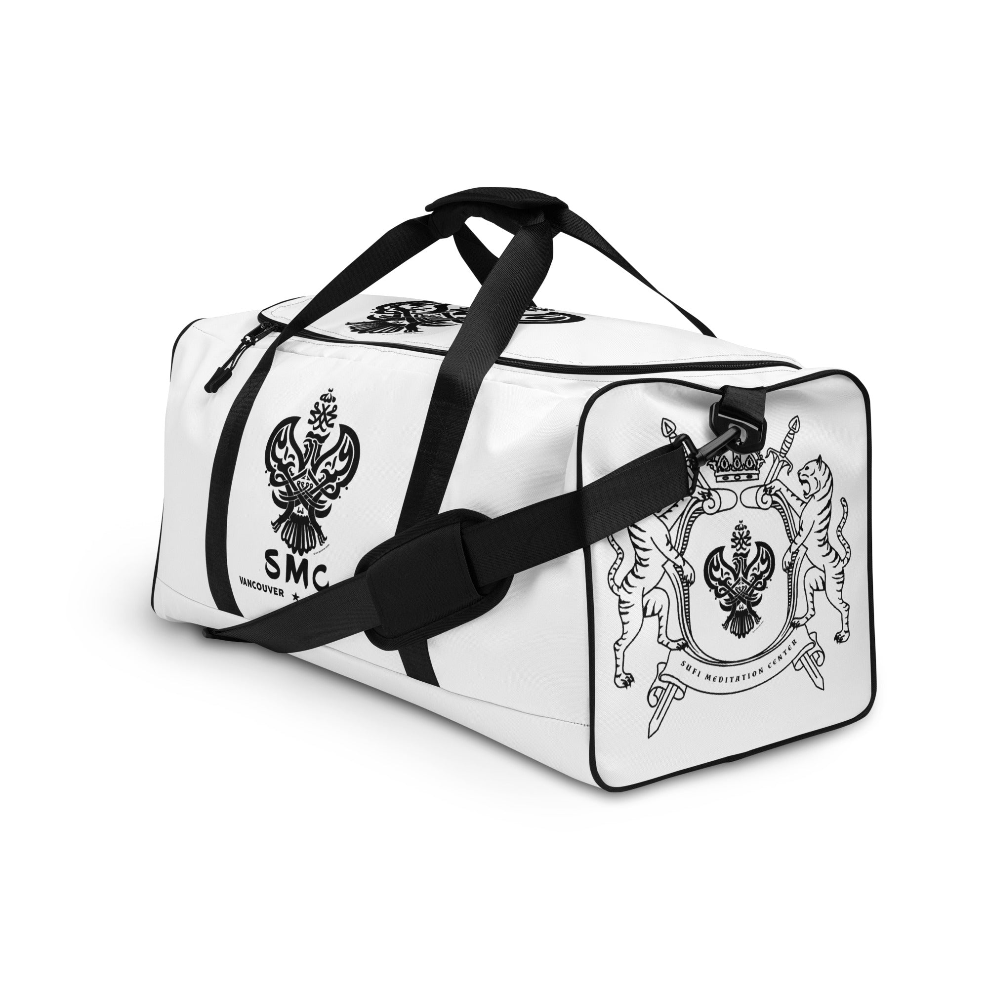 SMC White Duffle bag