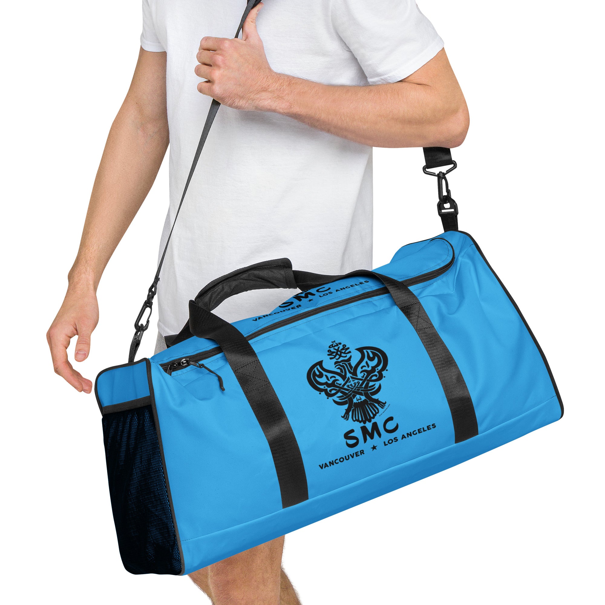 SMC Blue Duffle bag