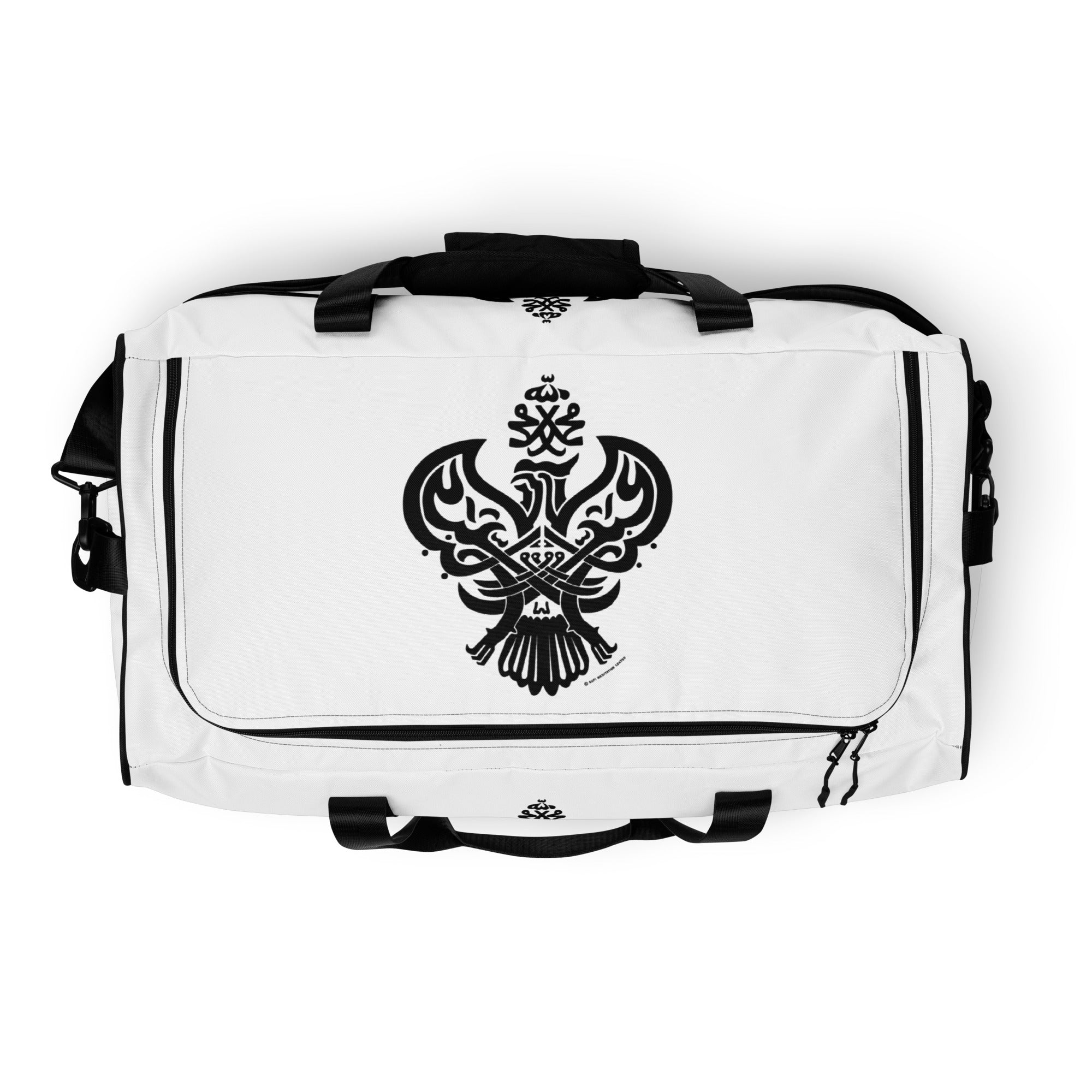 SMC White Duffle bag