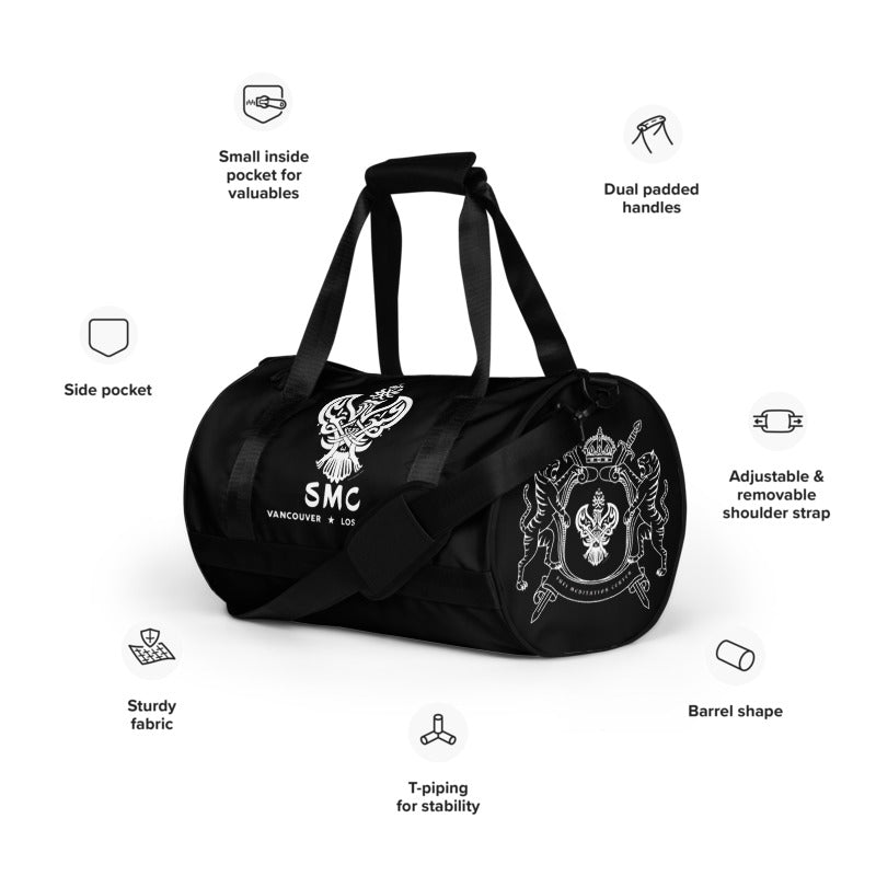 SMC Power Black gym bag