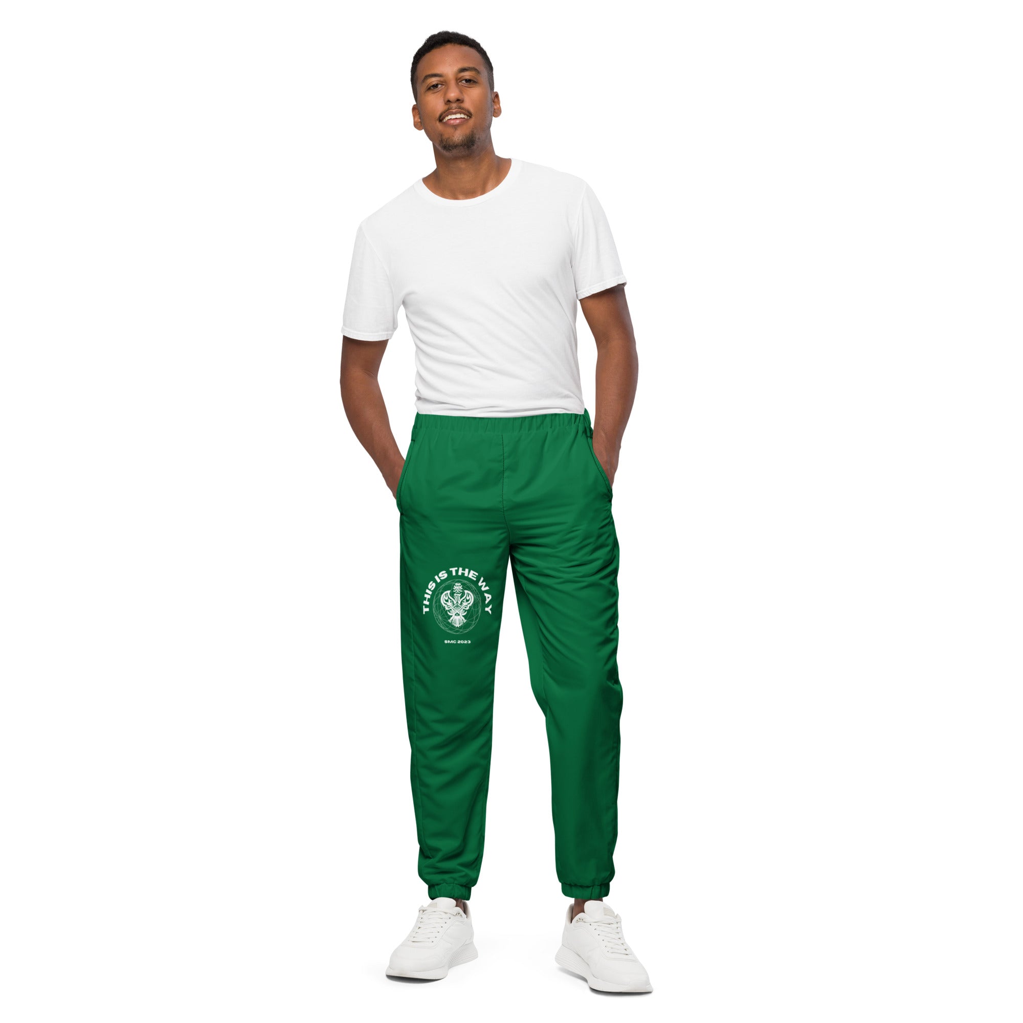 SMC This is The Way Green track pants