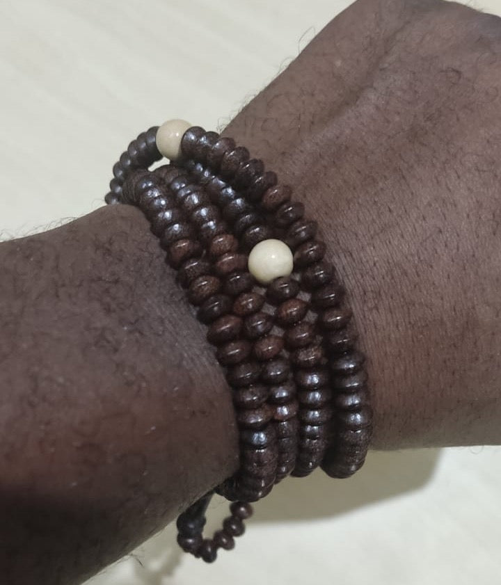 NAQSHBANDI HANDMADE BEAD WOODEN TASBIH