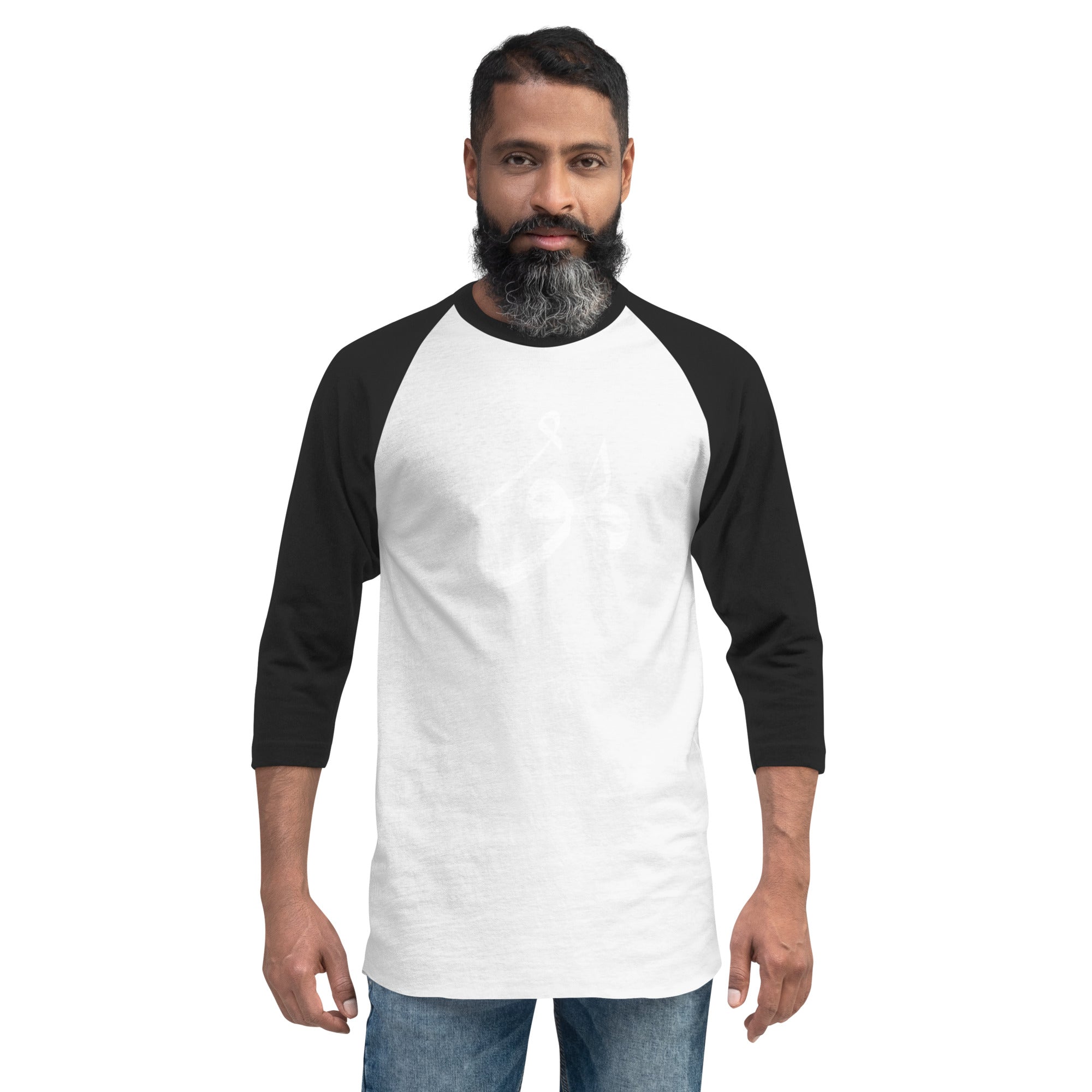 Hu Man ¾ sleeve raglan shirt