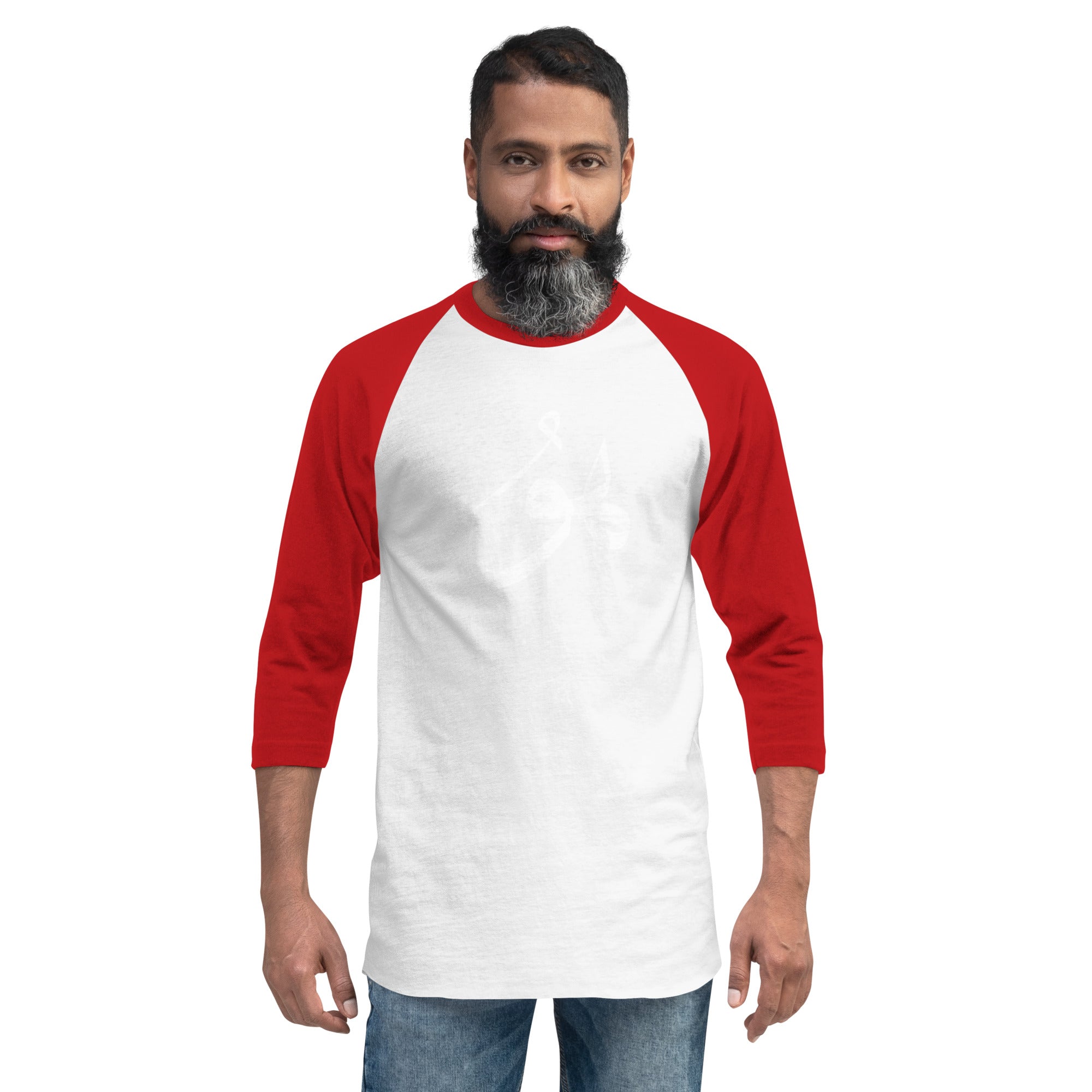 Hu Man ¾ sleeve raglan shirt