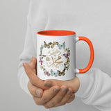 Muhammadan Butterflies Mug with Color Inside